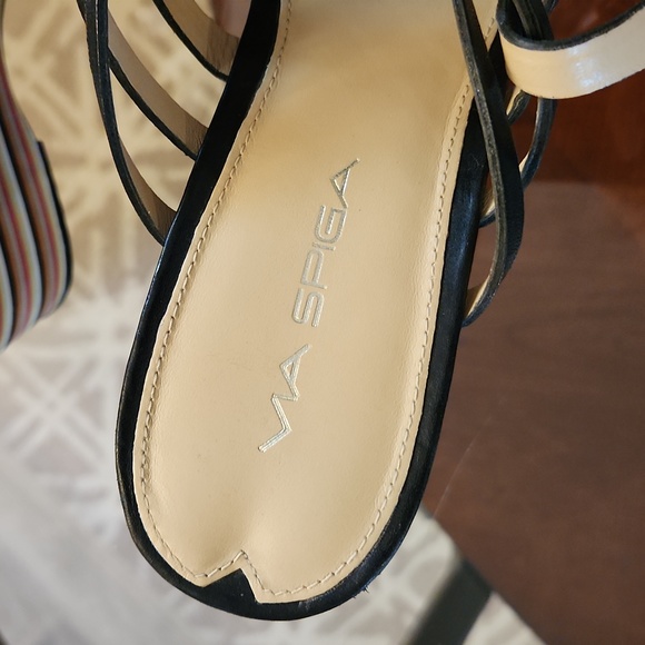 VIA SPIGA FLATFORM SANDALS - Picture 3 of 4